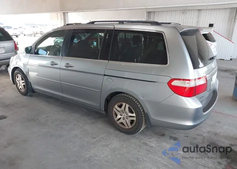 2007 Honda Odyssey Ex-L from USA, damaged, VIN 5FNRL387X7B062986